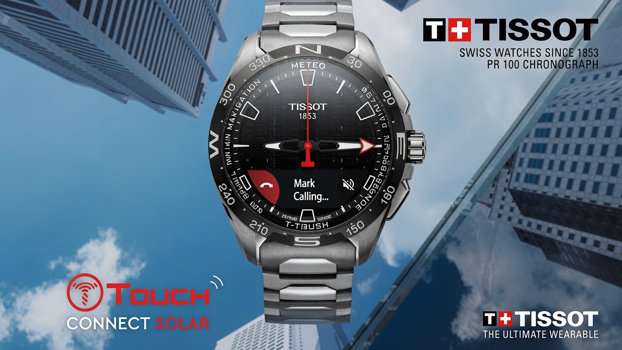 Tissot T-Touch Connect Solar: l’orologio svizzero che....