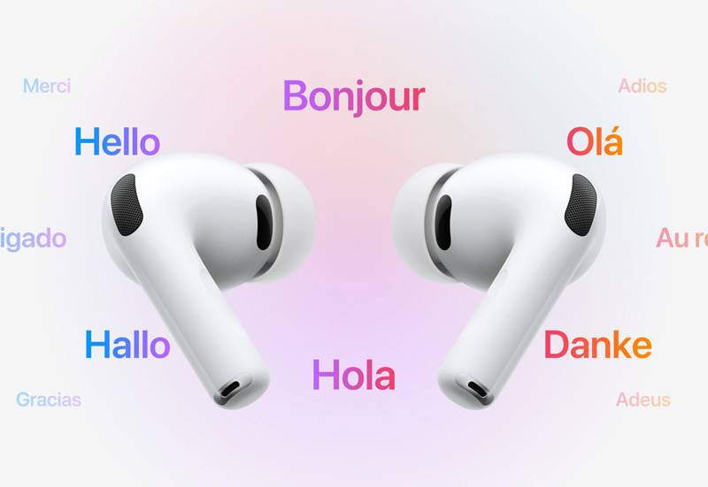 AirPods Pro trasformano l’iPhone in un interprete tascabile