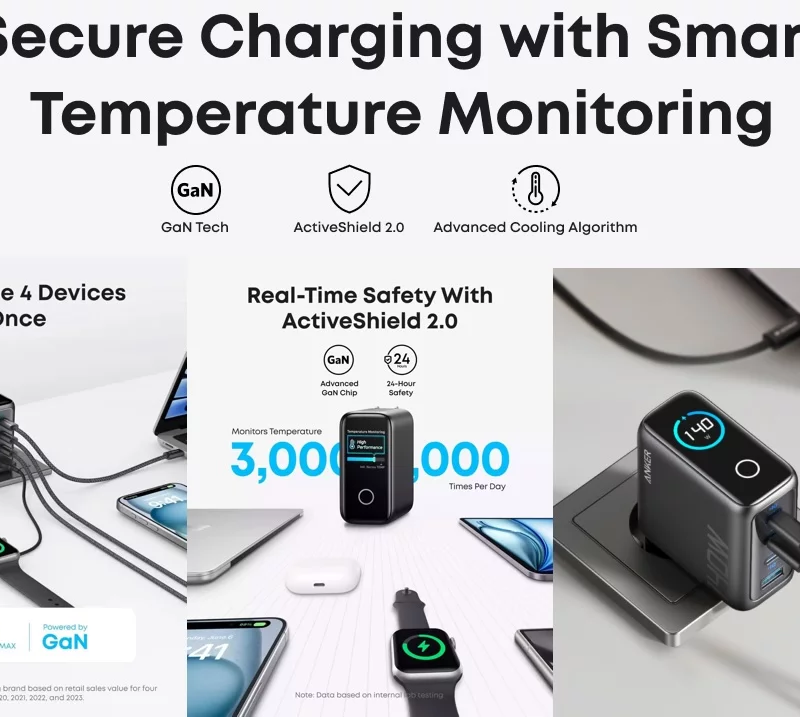 AnkerZolo 140W:il caricatore con lo display che cambia tutto