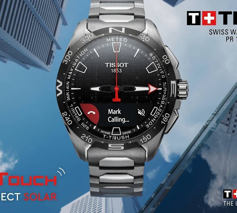 Tissot T-Touch Connect Solar: the Swiss watch that...
