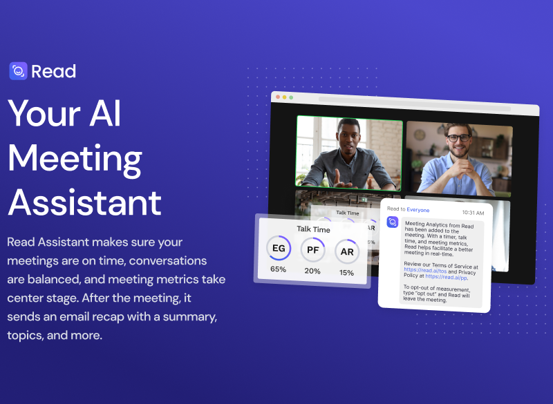 READ.AI L'assistente che partecipa alla riunione anche sola