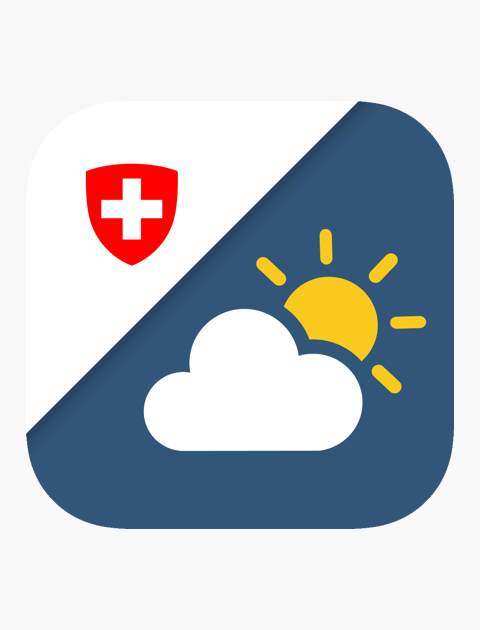 MeteoSwiss: the official app for constantly updated and precise weather forecasts, featuring a new modern design