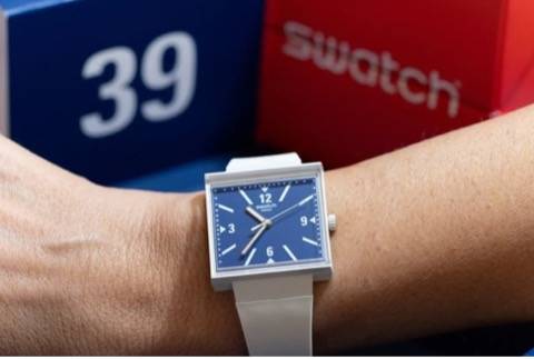 Swatch, time, and that 39% blocking the future